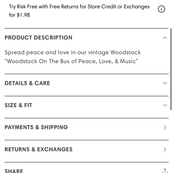 Woodstock on the bus original Tee Casual Essential - Picture 3 of 5